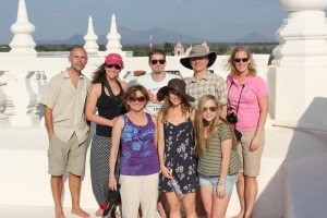 Group photo on top of the cathedral