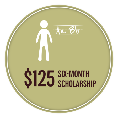 Hope School Support - $125 for Six-Month Scholarship