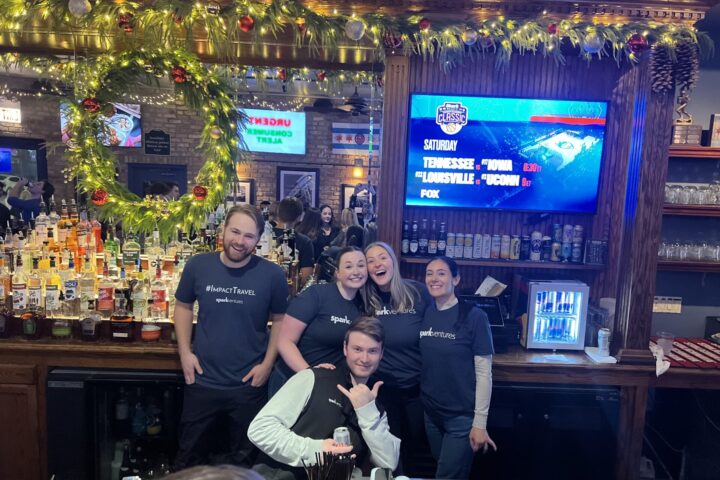 Associate Board members stepped behind the bar at our annual guest bartending fundraising event.